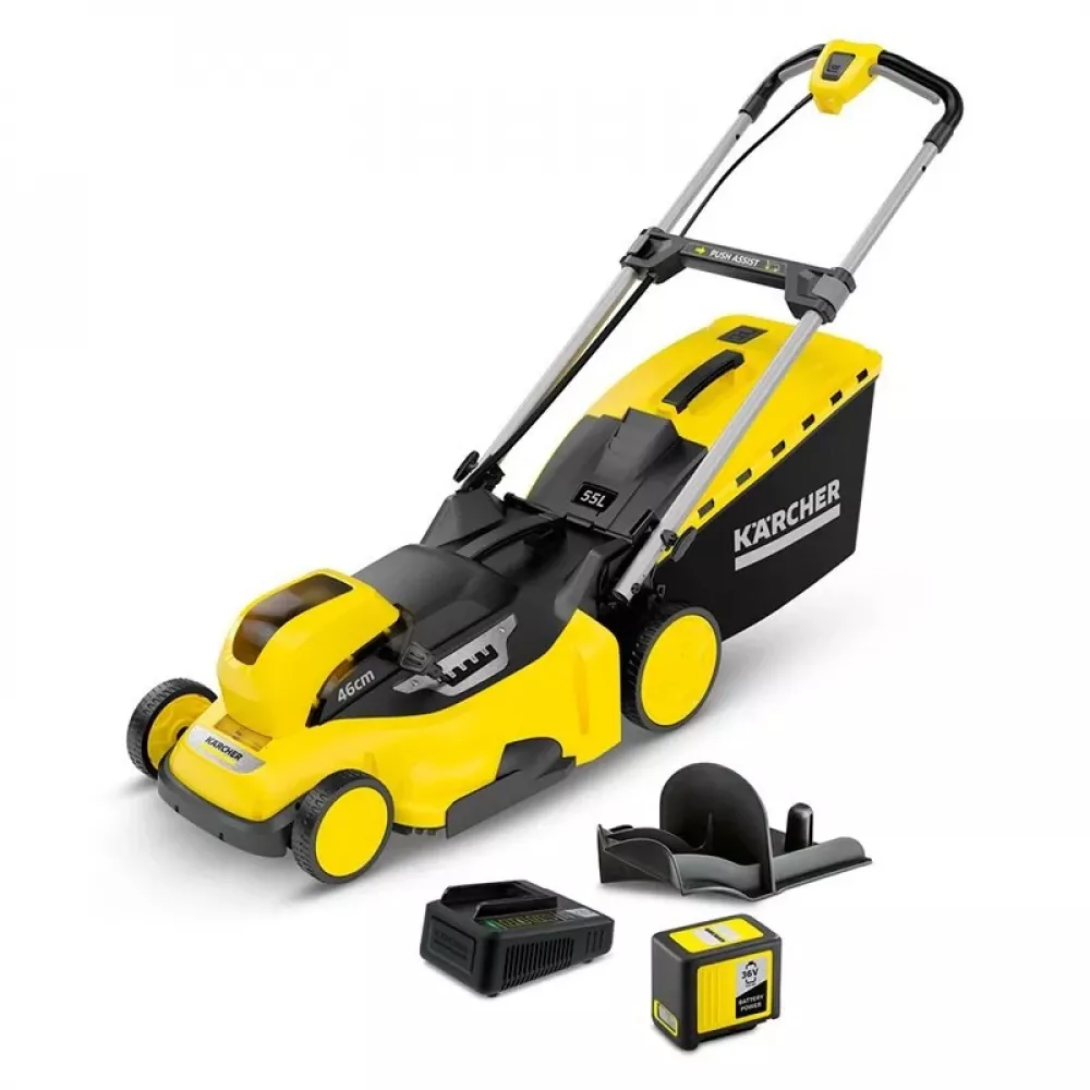 Karcher LMO 36-46 Battery Set аккумуляторная газонокосилка (1 x 5 Ач, ЗУ) 1.444-470.0